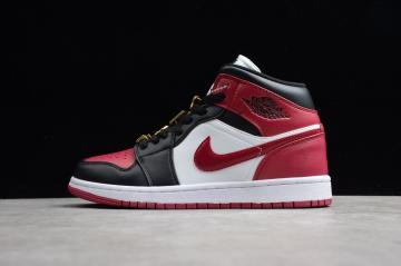 jordan 1 high black white red