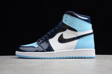 blue nike jordan shoes