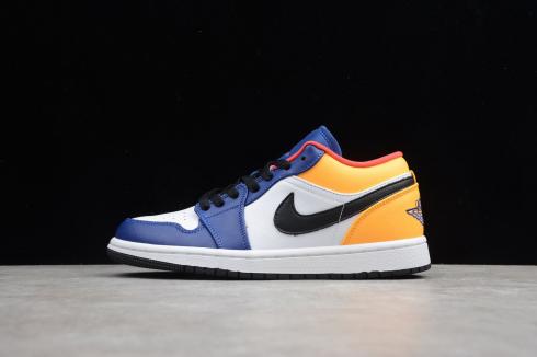 blue and yellow retro 1