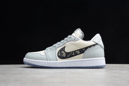Dior X Nike Air Jordan 1 Low Se Wolf Grey Sail White Black Aj1 Basketball Shoes 998 Reactrun Dior X Nike Air Jordan 1 Low Se Wolf Grey Sail White Black Aj1 Basketball Shoes 998 Reactrun