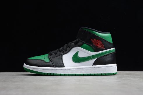 jordan mid 1 green toe