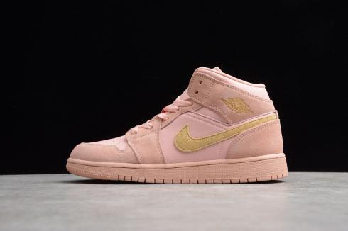 air jordan 1 mid se coral stardust
