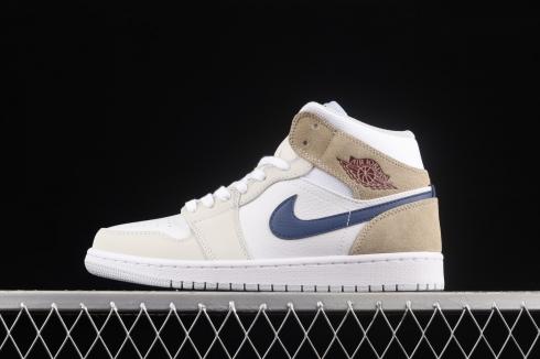 brown and tan jordan 1