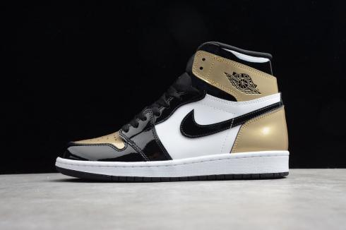 jordan 1 retro high nrg patent gold toe