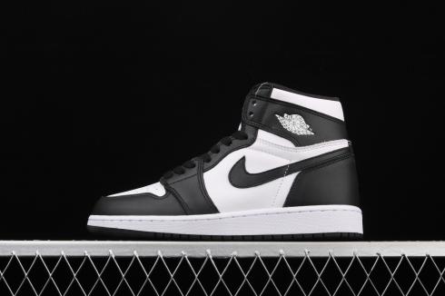Nike Air Jordan 1 Retro High Og Black White 010 Basketball Shoes For Sale Reactrun