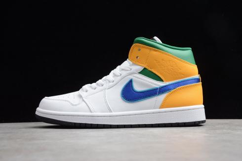 jordan 1 white court purple teal