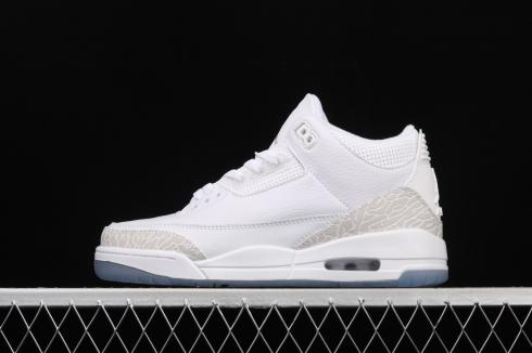 air jordan 3 retro triple white