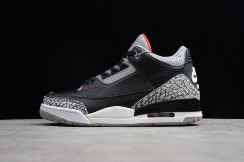 Nike Air Jordan 3 Iii Retro Og Black Cement Grey Fire Red White Aj3 Basketball Shoes Reactrun Nike Air Jordan 3 Iii Retro Og Black Cement Grey Fire Red White Aj3 Basketball Shoes Reactrun