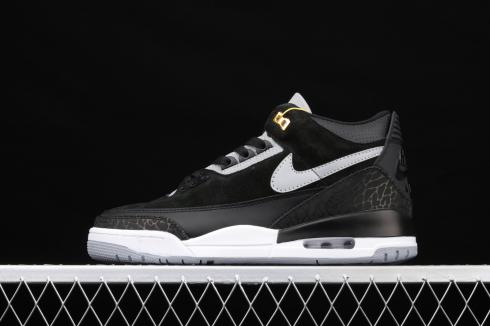 Nike Air Jordan 3 Retro Tinker Sp Black Cement Grey Metallic Gold Ck4348 007 Reactrun