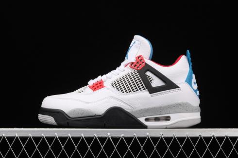 red white and blue jordan 4