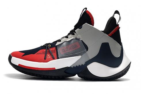 Russell westbrook shoes red and black