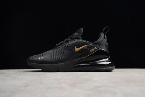 nike air max 270 black and gold womens