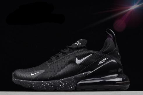 nike 270 black silver
