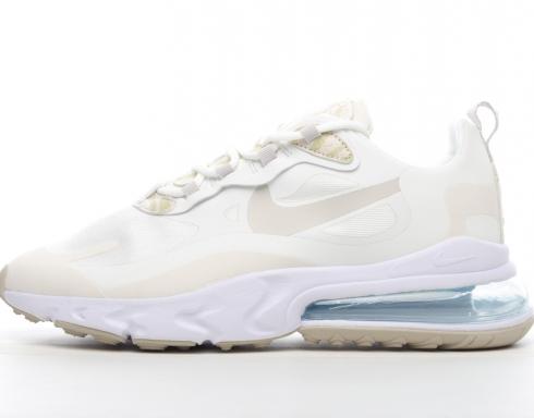 Nike Air Max 270 React Se Summit White Light Bone Cv15 100 Reactrun