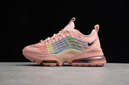 Multi colored nike running shoes