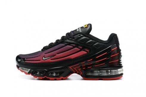 nike air max plus 3 white black red