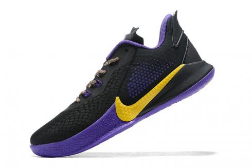 kobe bryant shoes purple yellow