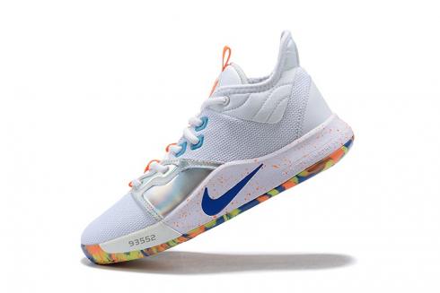 paul george shoes silver