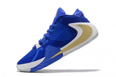 nike freak 1 white and gold