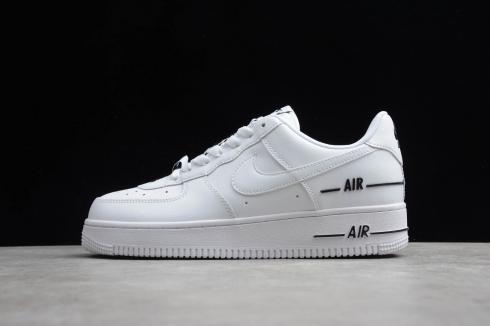nike air force 1 low double air low white black