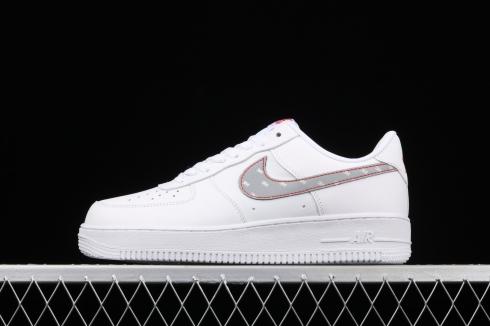 af1 silver swoosh