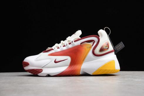 Nike Zoom 2k 00 White Red Orange Ao0269 106 Reactrun