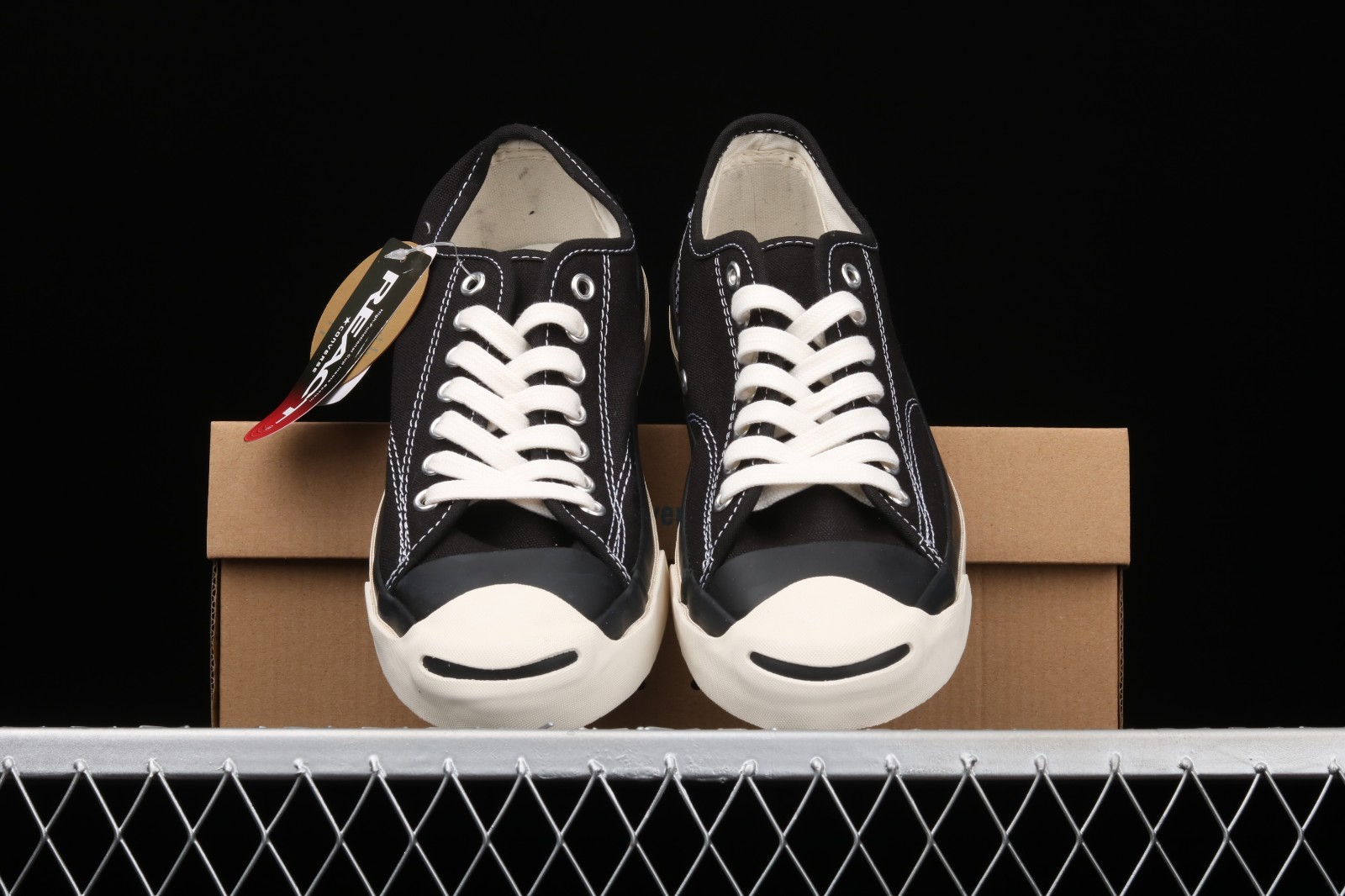 Clot x Converse Jack Purcell Ret Colors Black Beige 1CL255 - ReactRun