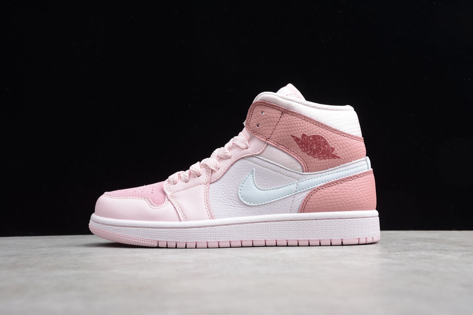 2020 New Nike Air Jordan 1 Mid SE Digital Pink White AJ1 ...