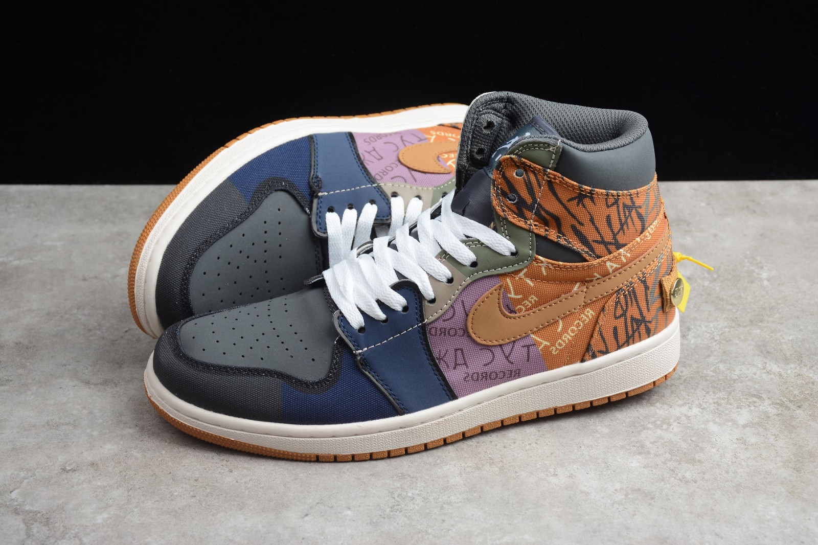 2020 Nike Air Jordan 1 High TS Travis Scott Multi Color ...