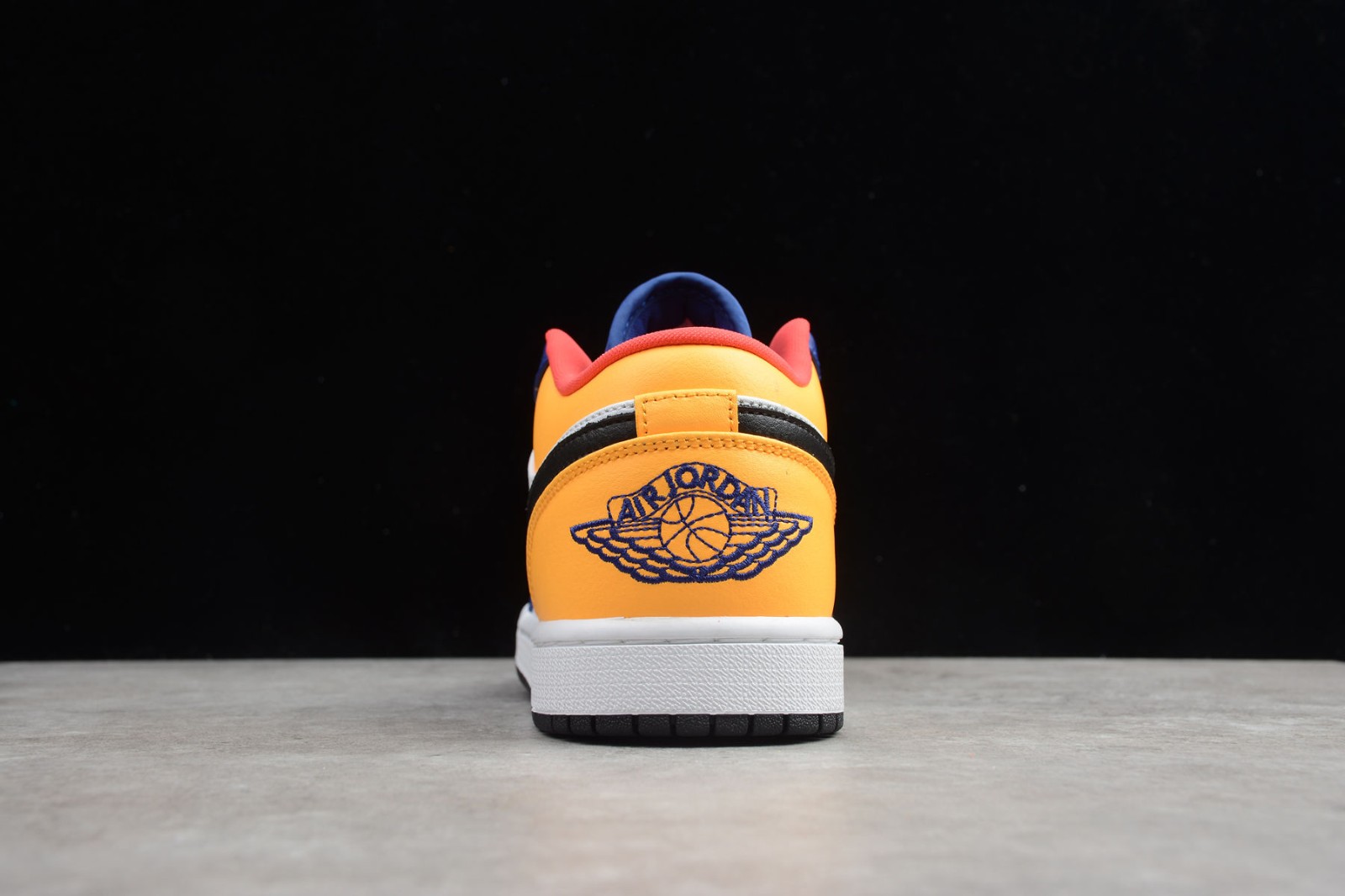 Nike Air Jordan Retro 1 Low Royal Yellow Blue White Aj1 Basketball Shoes 123 Reactrun