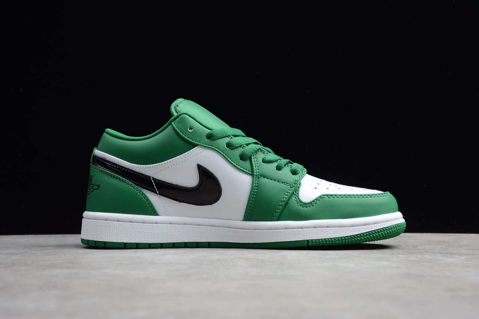 air jordan 1 green black white