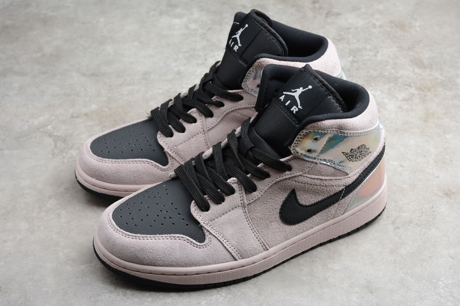 nike air jordan 1 mid barely rose