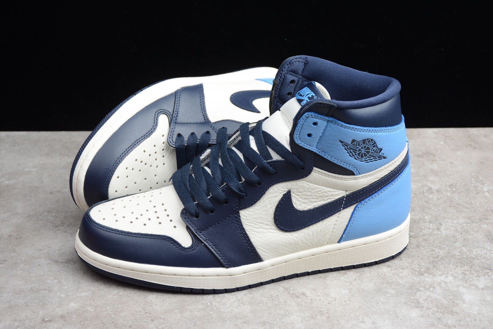 jordan 1 obsidian womens 7.5