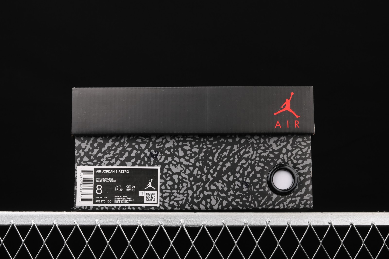 Air Jordan 3 Retro Seoul Korea Black Blue Red White Av70 100 Reactrun