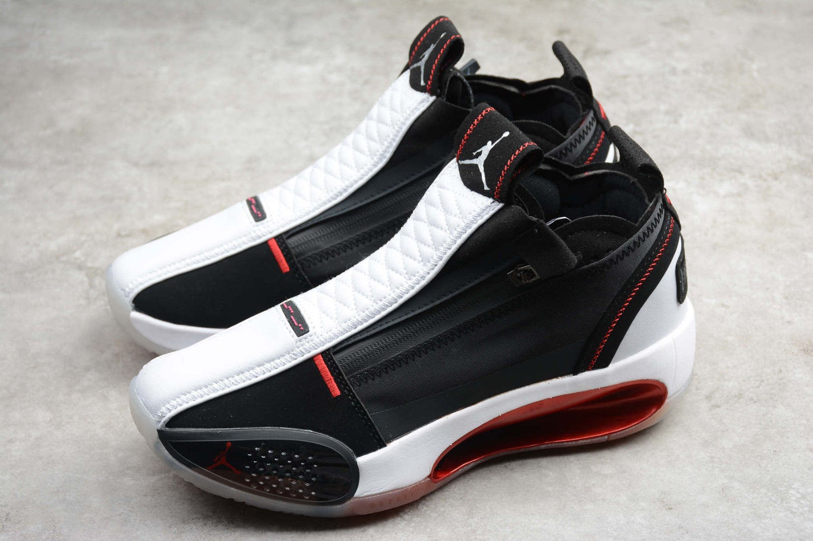 Nike Air Jordan 34 Xxxiv Low Se Pf Black Red Orbit Aj34 Basketball Shoes Cu1548 001 Reactrun