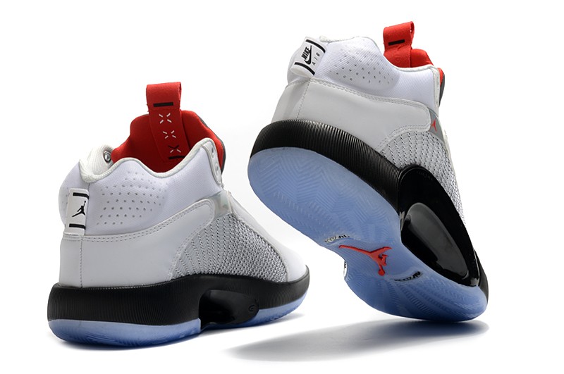 Nike Air Jordan 35 Center Of Gravity Dc1492 100 White Grey Red Aj35 Release Date Reactrun