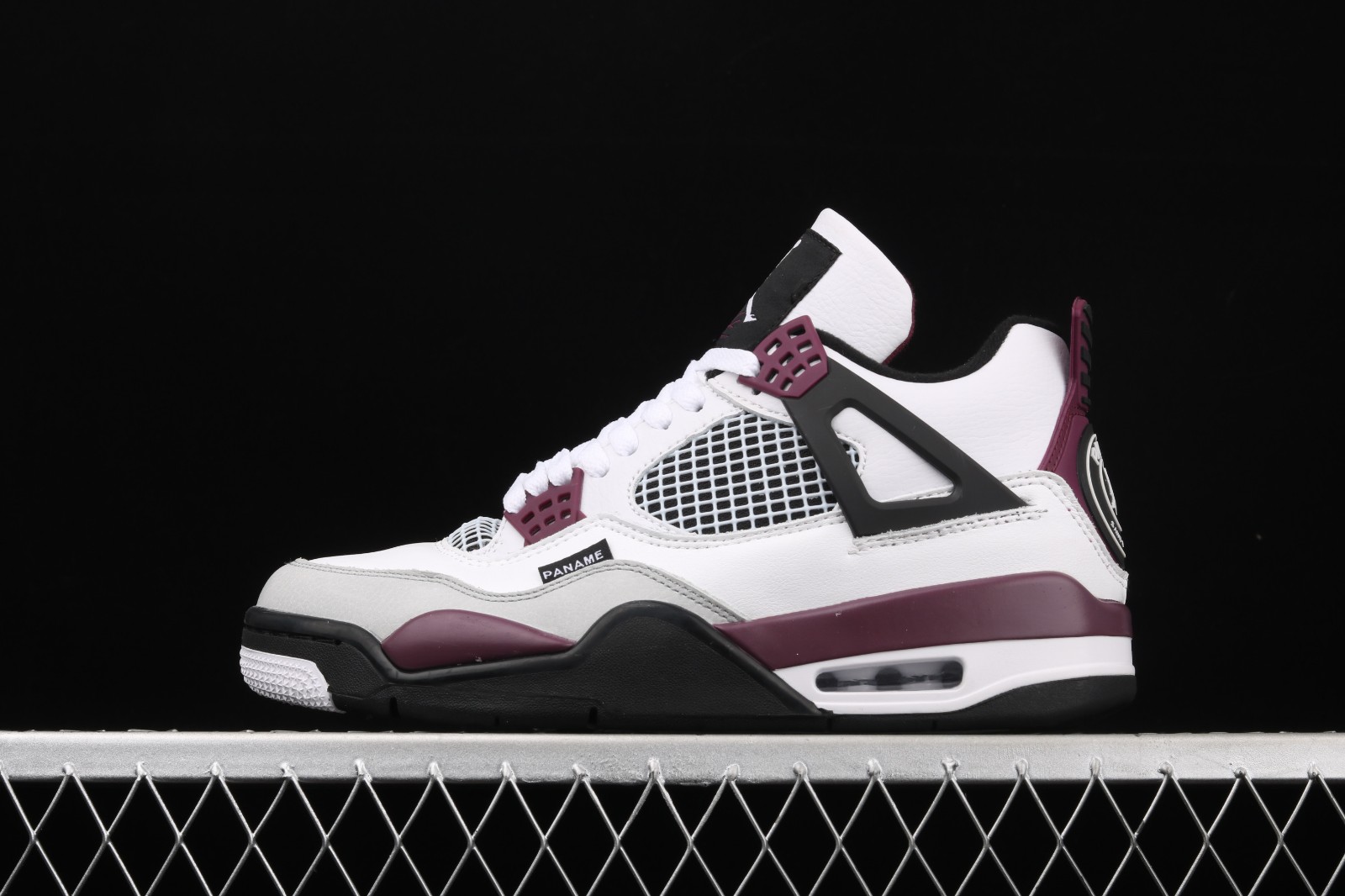 Nike Air Jordan 4 IV Retro PSG White Bordeaux Grey Black ...