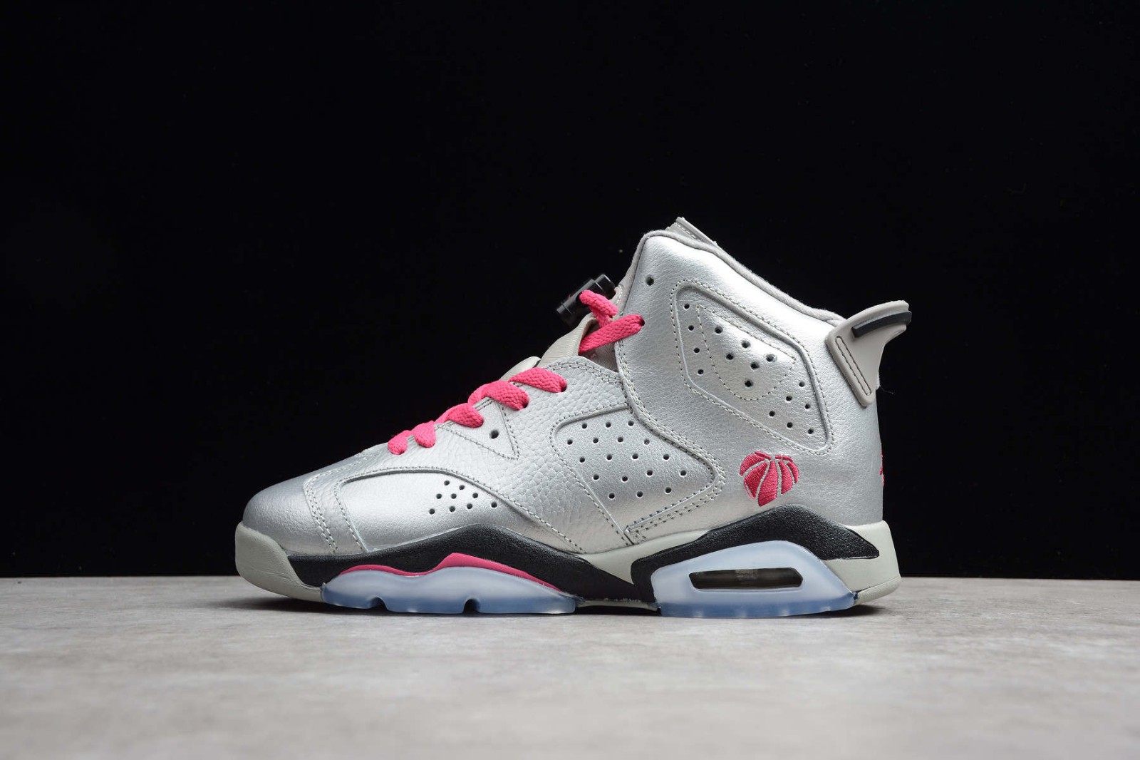 Nike Air Jordan 6 VI Valentines Day Silver Pink AJ6 Retro ...