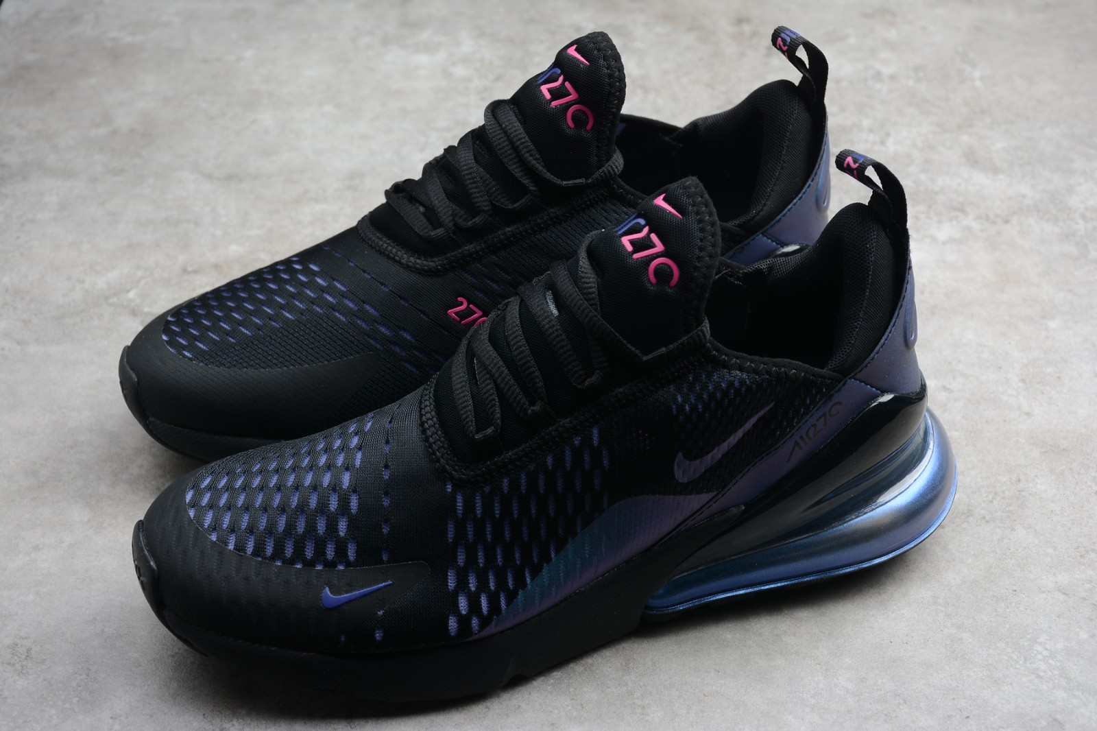 Nike Air Max 270 Black Chameleon Blue