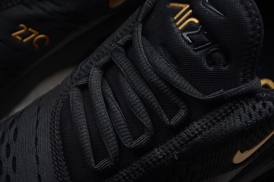 Nike Air Max 270 Black Gold Athletic Shoes Ah8050 007 Reactrun Nike Air Max 270 Black Gold Athletic Shoes Ah8050 007 Reactrun