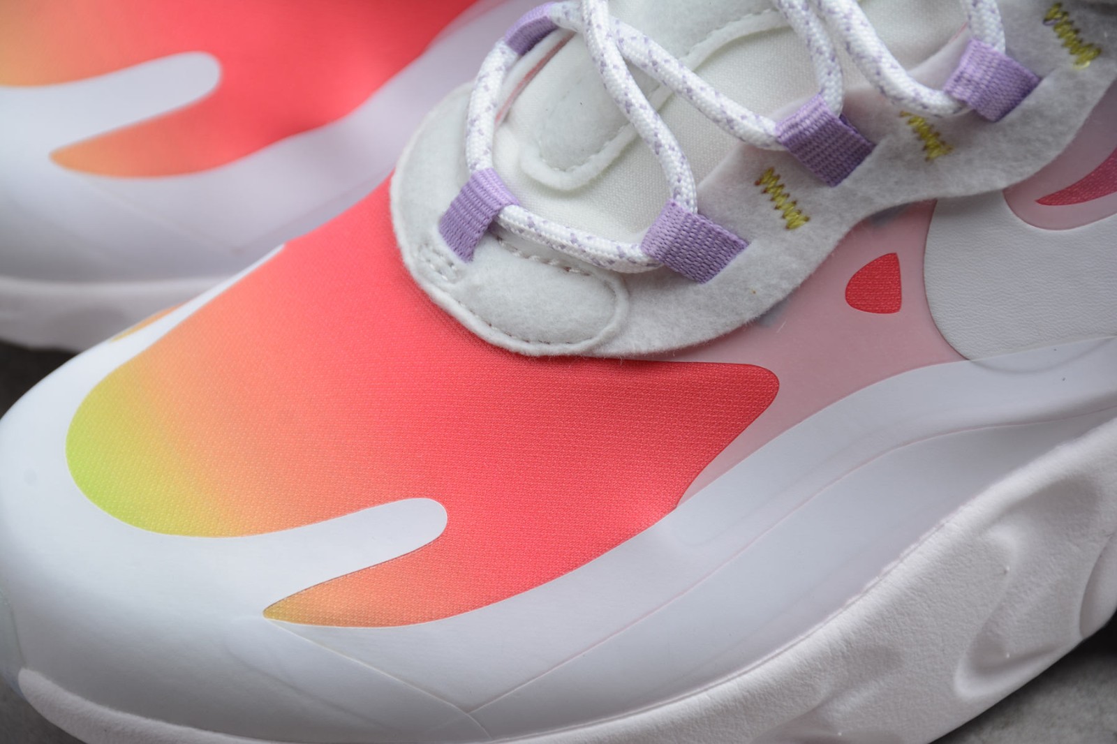 Nike Air Max 270 React Chinese New Year White Fire Red Orange Purple Cu2995 911 Reactrun