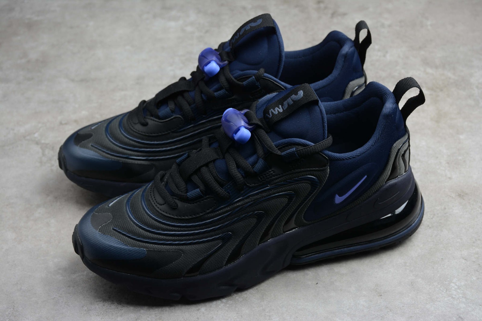 Nike Air Max 270 React Eng Black Sapphire Blue Casual Running Shoes Cd0113 001 Reactrun Nike Air Max 270 React Eng Black Sapphire Blue Casual Running Shoes Cd0113 001 Reactrun