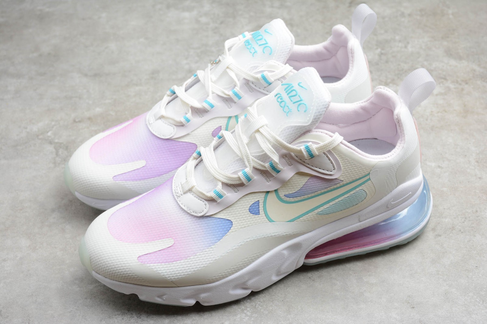 Nike Air Max 270 React Se Summit White Bleached Aqua Light Violet Sail Ck6929 100 Reactrun Nike Air Max 270 React Se Summit White Bleached Aqua Light Violet Sail Ck6929 100 Reactrun