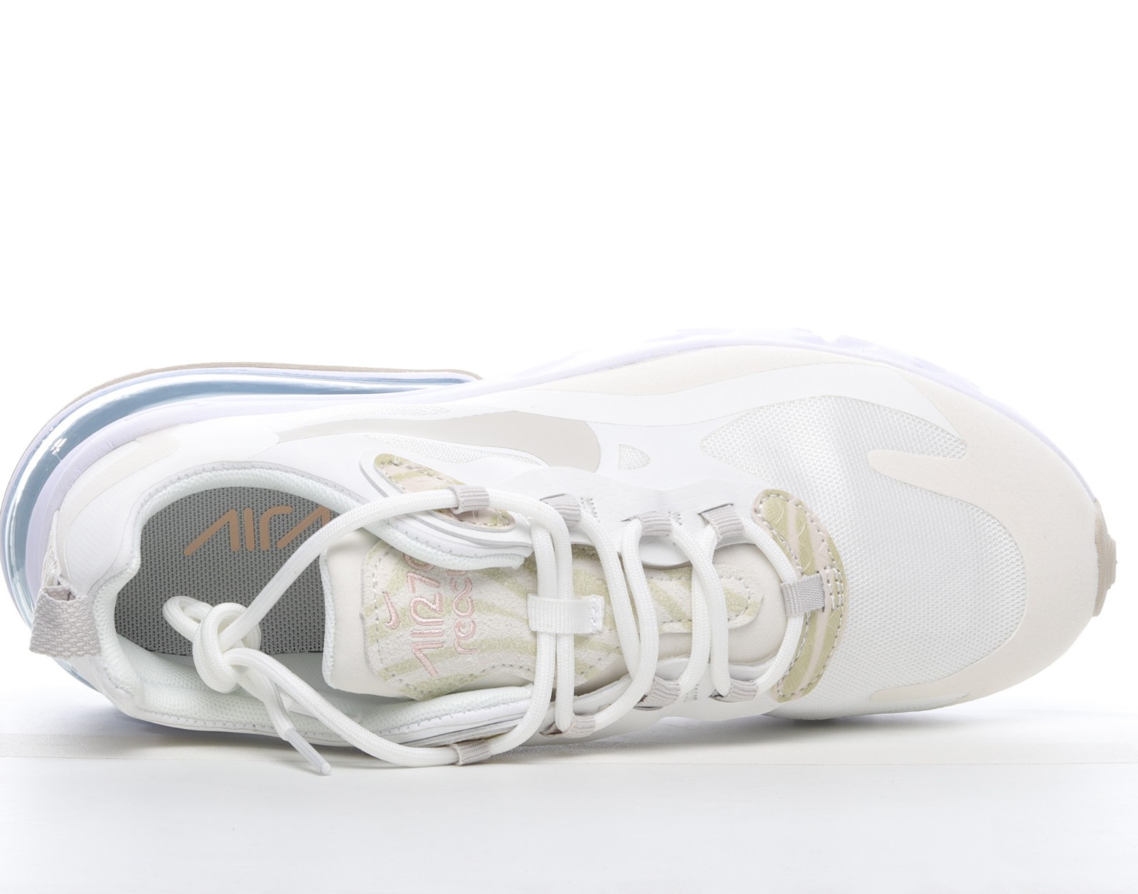 Nike Air Max 270 React Se Summit White Light Bone Cv15 100 Reactrun