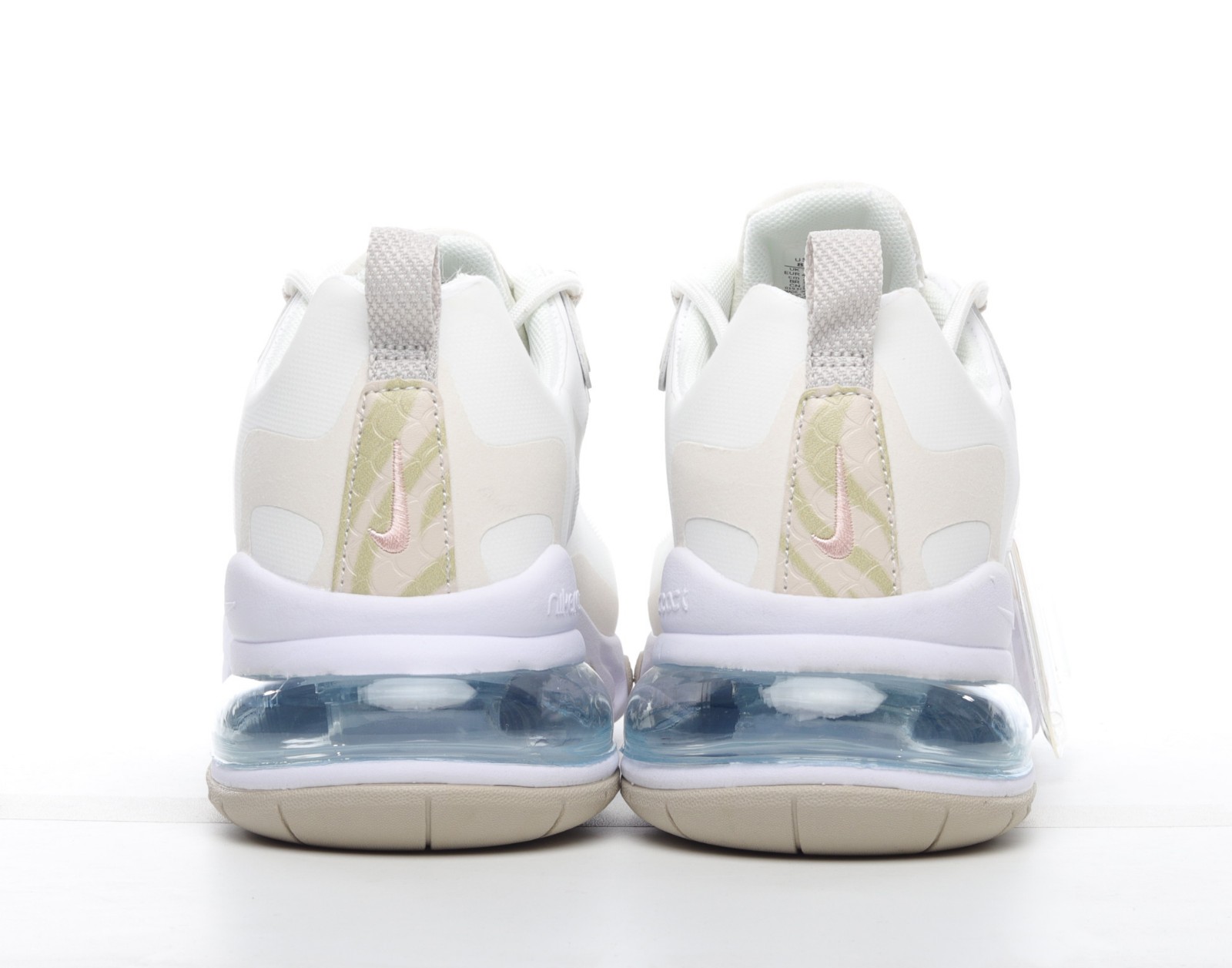 Nike Air Max 270 React Se Summit White Light Bone Cv15 100 Reactrun