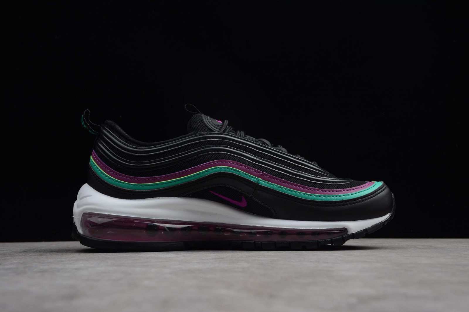 nike air max 97 black bright grape