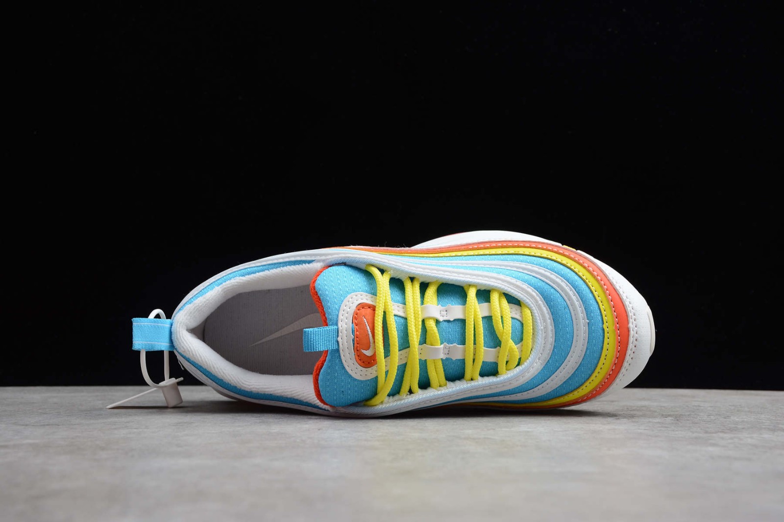 nike air max 97 blue fury/white/team orange