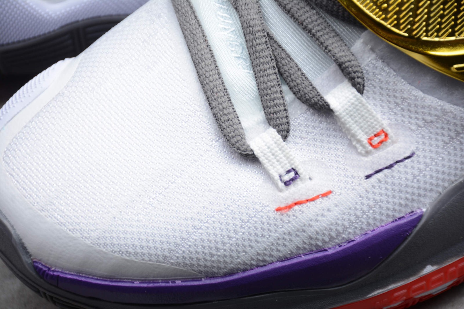 kyrie 6 purple and gold