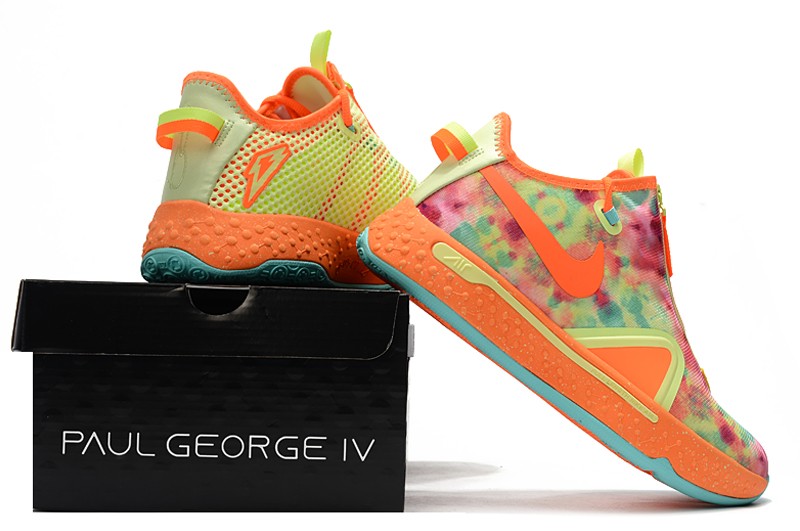 2020 Gatorade Nike PG 4 All Star Volt Total Orange Paul ...