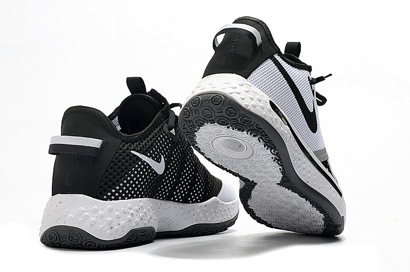2020 Nike PG 4 IV Oreo White Black Paul George Basketball ...